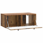 Mobile Porta TV da Muro 78,5 x 41 x 30 cm Legno antico
