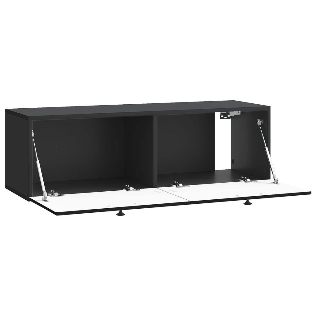 Mobile Porta TV da Muro 98 x 41 x 30 cm Nero