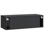 Mobile Porta TV da Muro 98 x 41 x 30 cm Nero