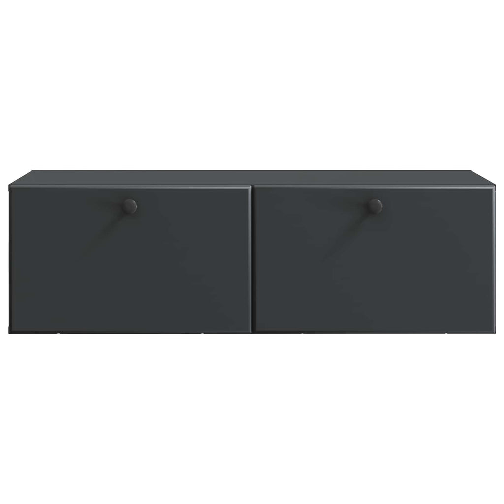 Mobile Porta TV da Muro 98 x 41 x 30 cm Nero