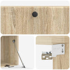Mobile Porta TV da Muro 98 x 41 x 30 cm Rovere Sonoma