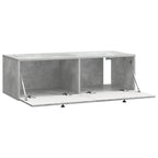 Mobile Porta TV da Muro 98 x 41 x 30 cm Grigio Cemento