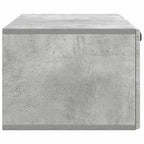 Mobile Porta TV da Muro 98 x 41 x 30 cm Grigio Cemento