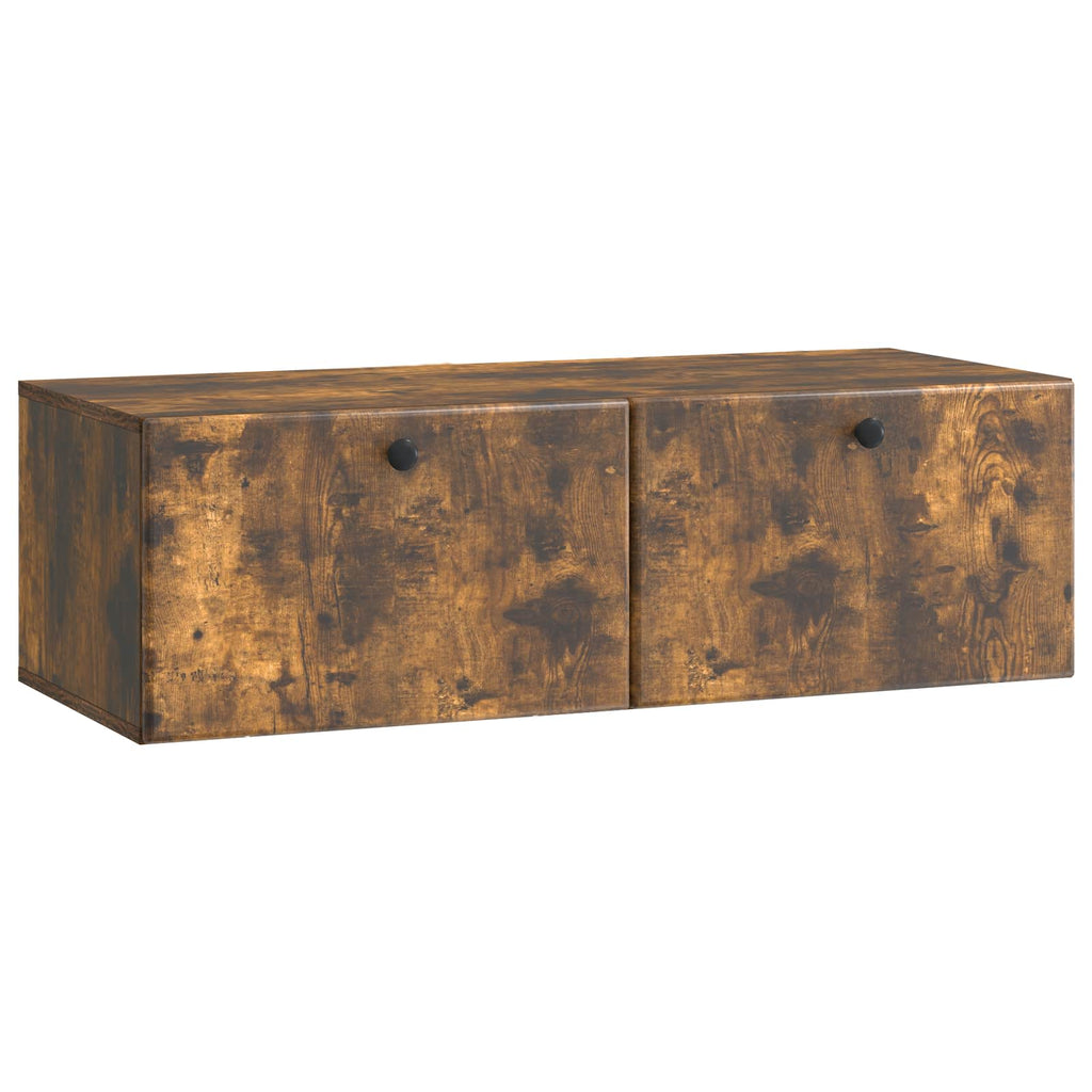 Mobile Porta TV da Muro 98 x 41 x 30 cm Rovere Fumo
