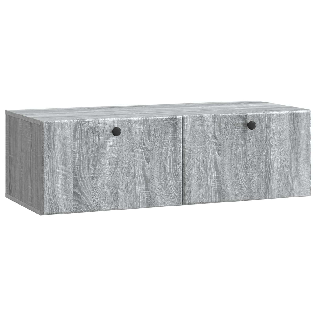 Mobile Porta TV da Muro 98 x 41 x 30 cm Sonoma grigio