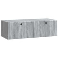 Mobile Porta TV da Muro 98 x 41 x 30 cm Sonoma grigio