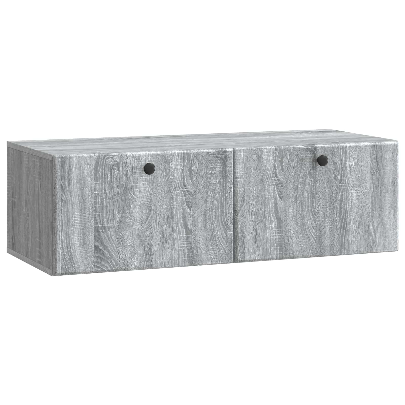 Mobile Porta TV da Muro 98 x 41 x 30 cm Sonoma grigio