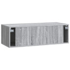 Mobile Porta TV da Muro 98 x 41 x 30 cm Sonoma grigio
