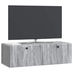 Mobile Porta TV da Muro 98 x 41 x 30 cm Sonoma grigio