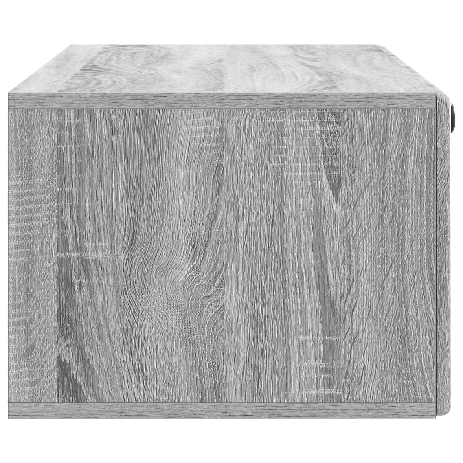 Mobile Porta TV da Muro 98 x 41 x 30 cm Sonoma grigio