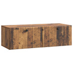 Mobile Porta TV da Muro 98 x 41 x 30 cm Legno antico