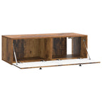 Mobile Porta TV da Muro 98 x 41 x 30 cm Legno antico