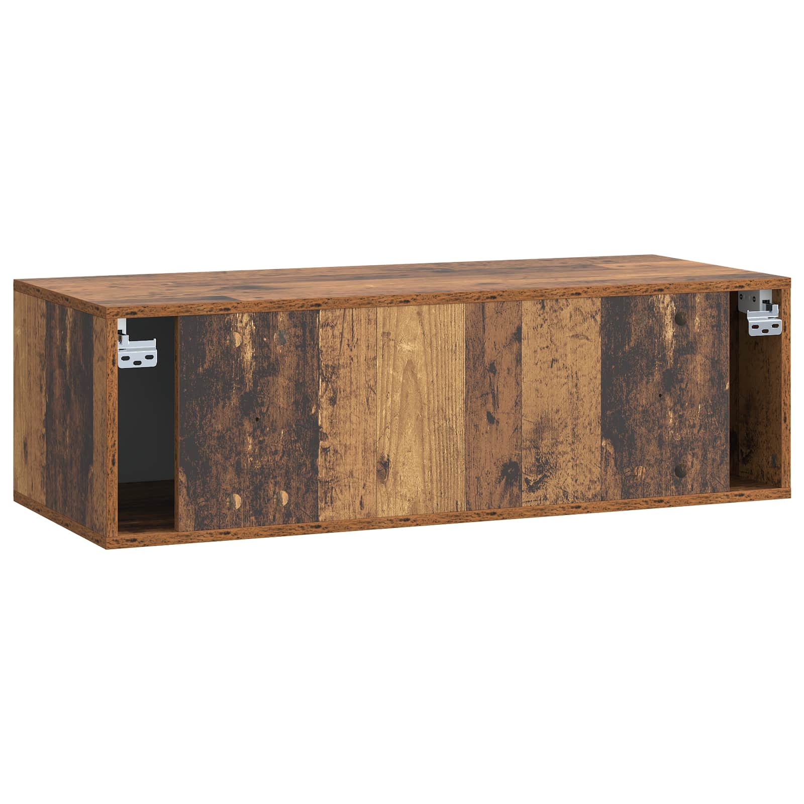 Mobile Porta TV da Muro 98 x 41 x 30 cm Legno antico