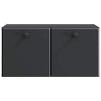 Mobile Porta TV da Muro 59,5 x 31 x 30 cm Nero