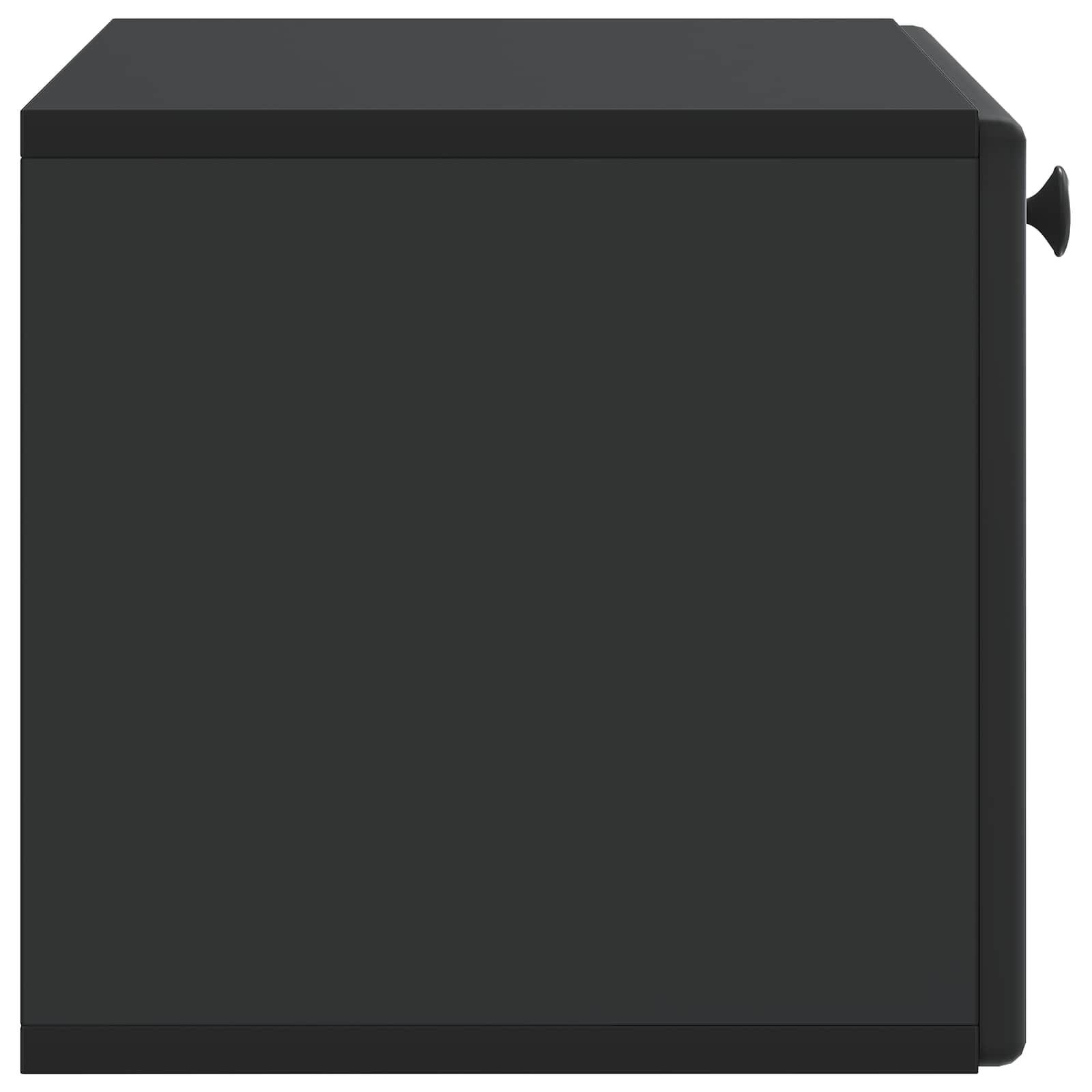 Mobile Porta TV da Muro 59,5 x 31 x 30 cm Nero
