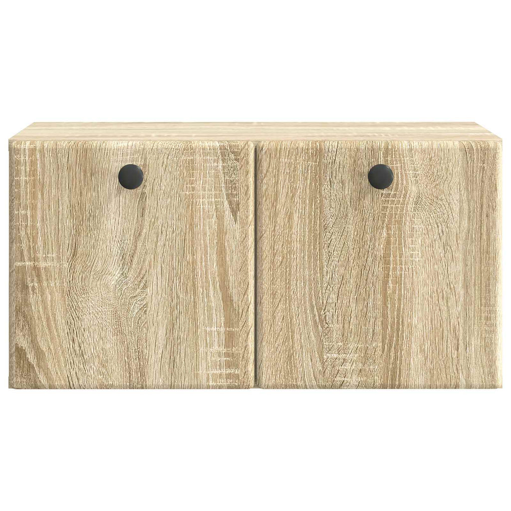 Mobile Porta TV da Muro 59,5 x 31 x 30 cm Rovere Sonoma