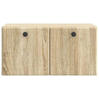 Mobile Porta TV da Muro 59,5 x 31 x 30 cm Rovere Sonoma