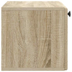 Mobile Porta TV da Muro 59,5 x 31 x 30 cm Rovere Sonoma