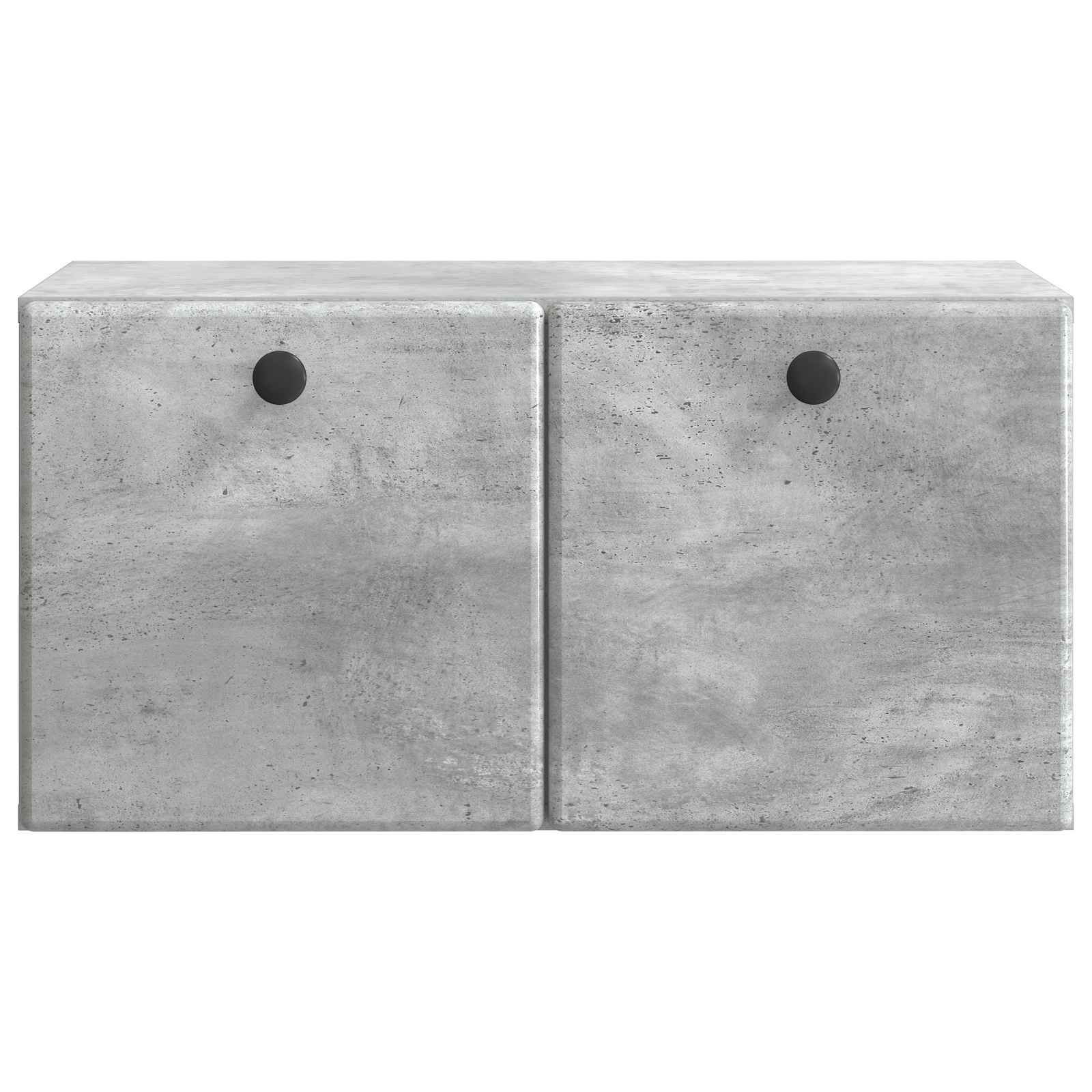 Mobile Porta TV da Muro 59,5 x 31 x 30 cm Grigio Cemento
