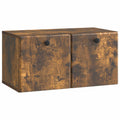 Mobile Porta TV da Muro 59,5 x 31 x 30 cm Rovere Fumo