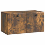 Mobile Porta TV da Muro 59,5 x 31 x 30 cm Rovere Fumo