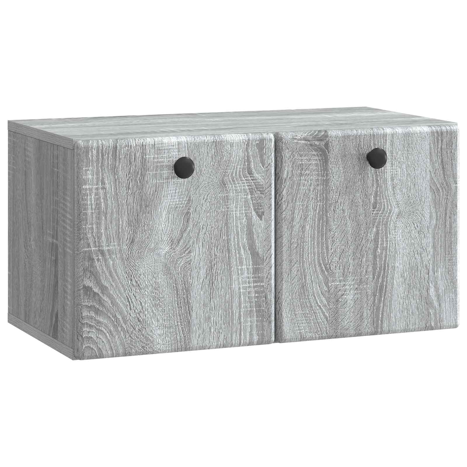 Mobile Porta TV da Muro 59,5 x 31 x 30 cm Sonoma grigio