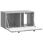 Mobile Porta TV da Muro 59,5 x 31 x 30 cm Sonoma grigio