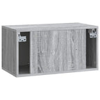 Mobile Porta TV da Muro 59,5 x 31 x 30 cm Sonoma grigio