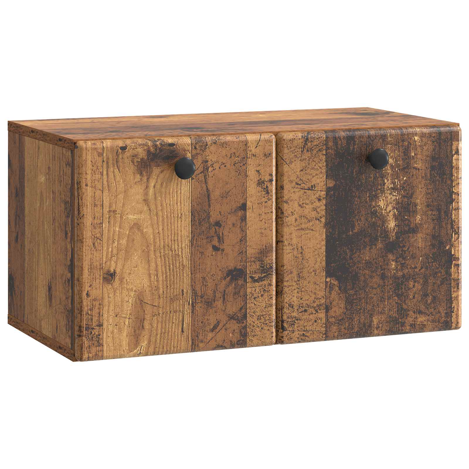 Mobile Porta TV da Muro 59,5 x 31 x 30 cm Legno antico