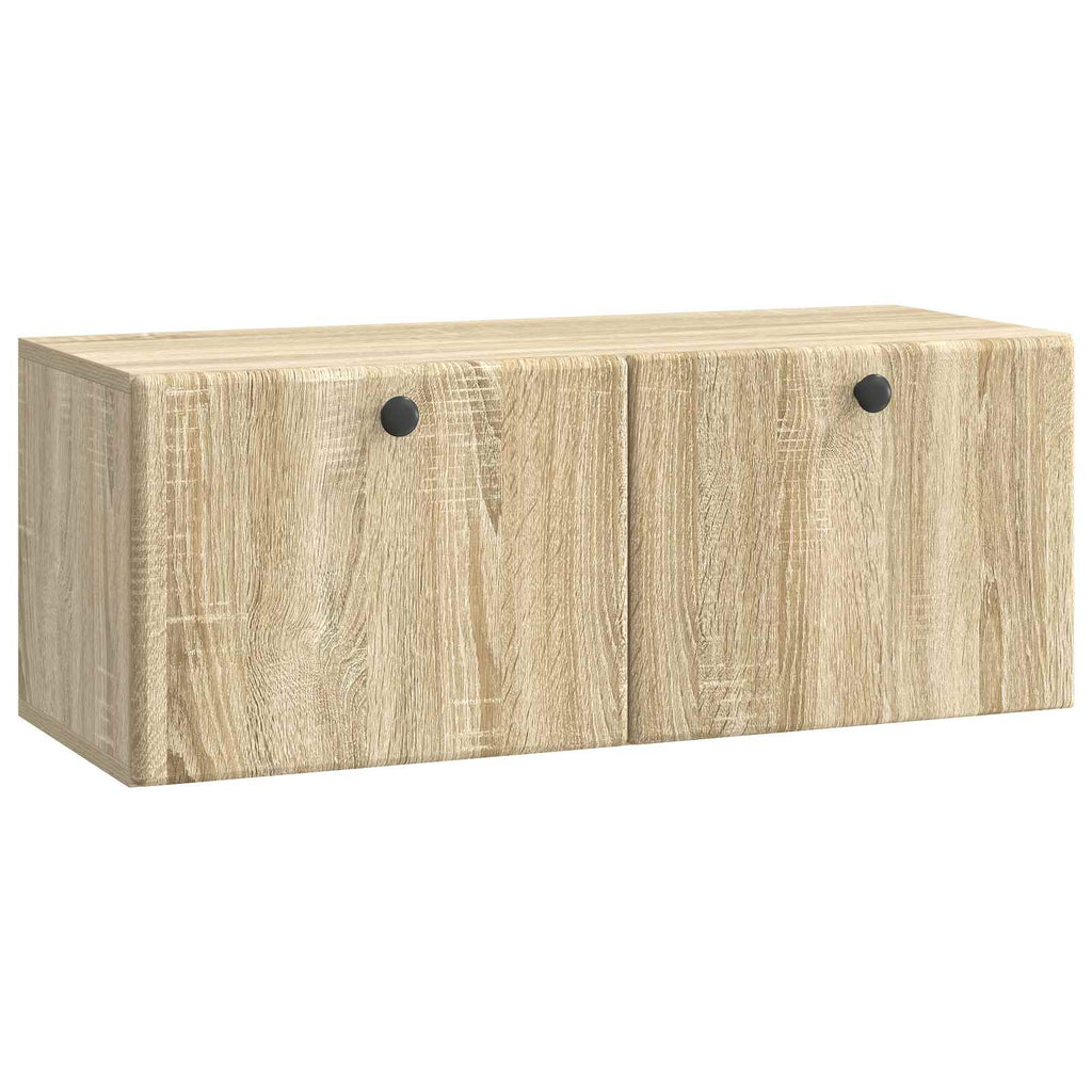 Mobile Porta TV da Muro 78,5 x 31 x 30 cm Rovere Sonoma