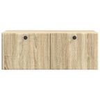 Mobile Porta TV da Muro 78,5 x 31 x 30 cm Rovere Sonoma