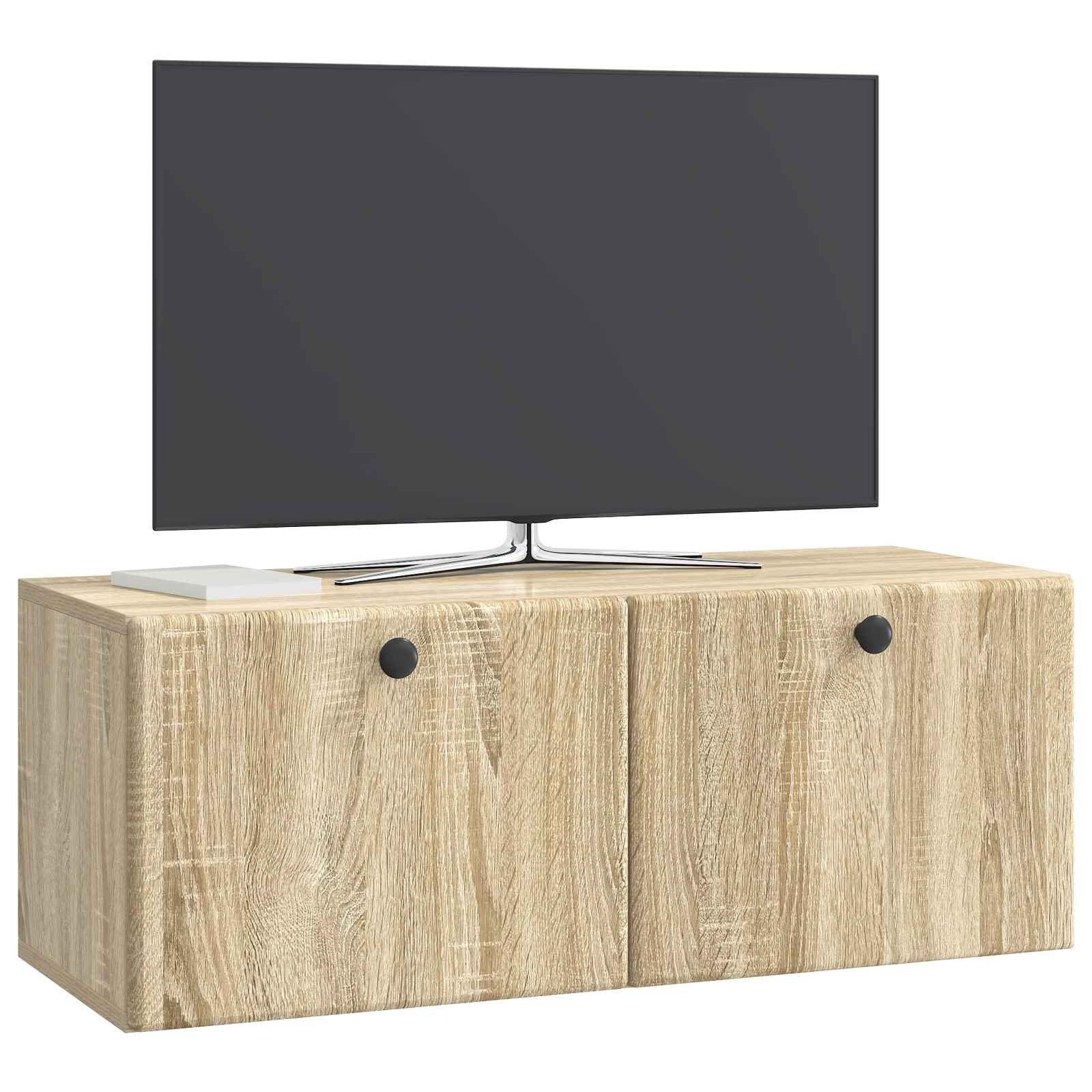 Mobile Porta TV da Muro 78,5 x 31 x 30 cm Rovere Sonoma