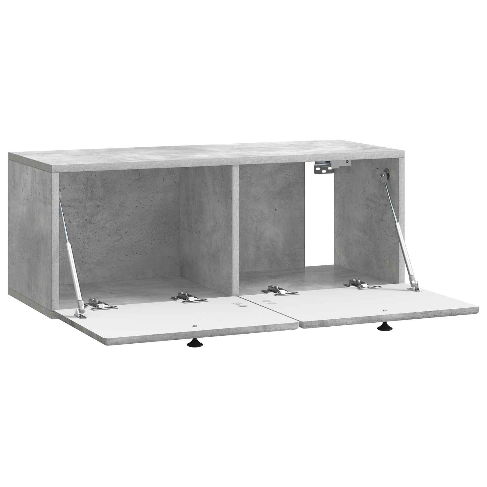 Mobile Porta TV da Muro 78,5 x 31 x 30 cm Grigio Cemento