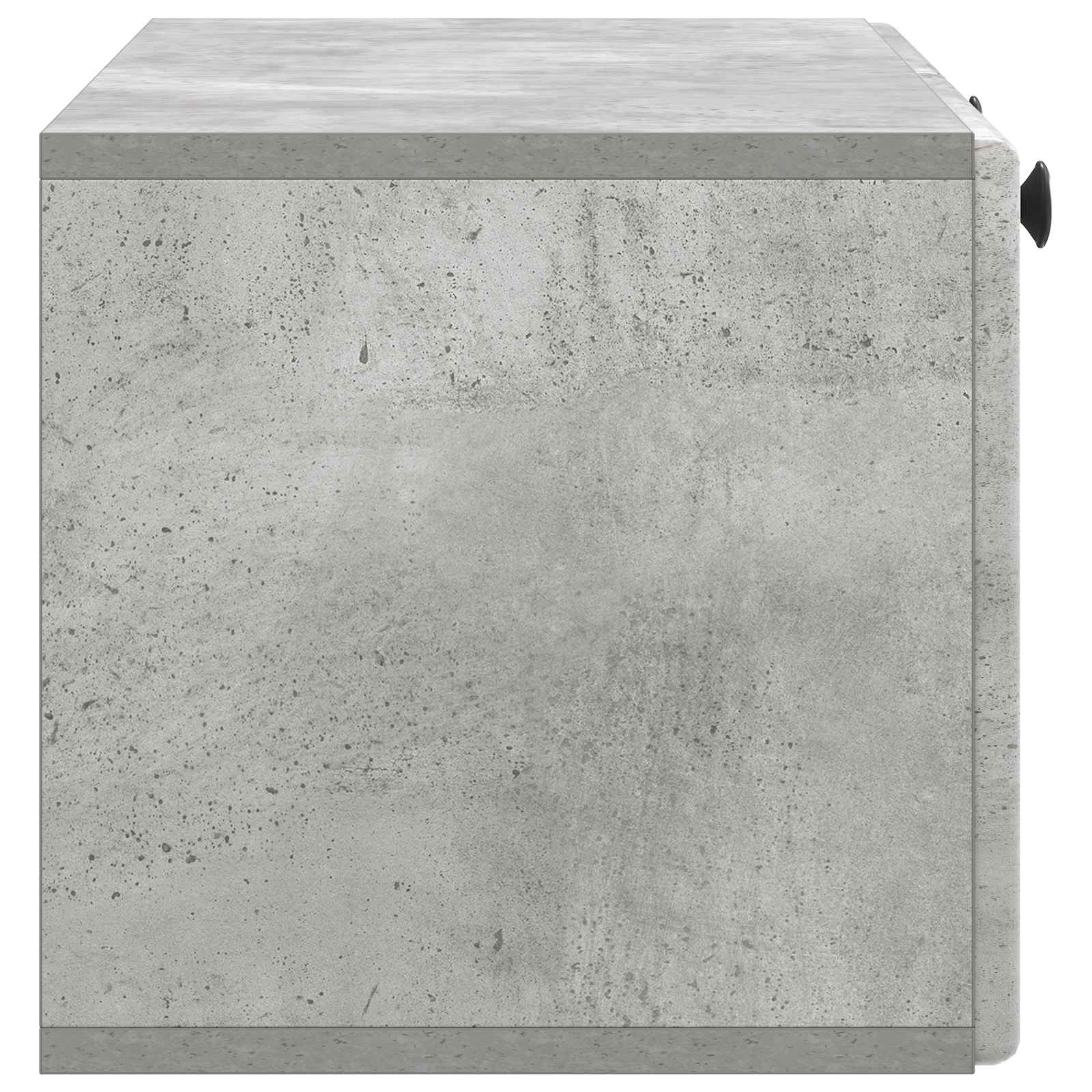 Mobile Porta TV da Muro 78,5 x 31 x 30 cm Grigio Cemento