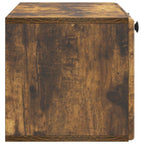 Mobile Porta TV da Muro 78,5 x 31 x 30 cm Rovere Fumo