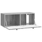 Mobile Porta TV da Muro 78,5 x 31 x 30 cm Sonoma grigio