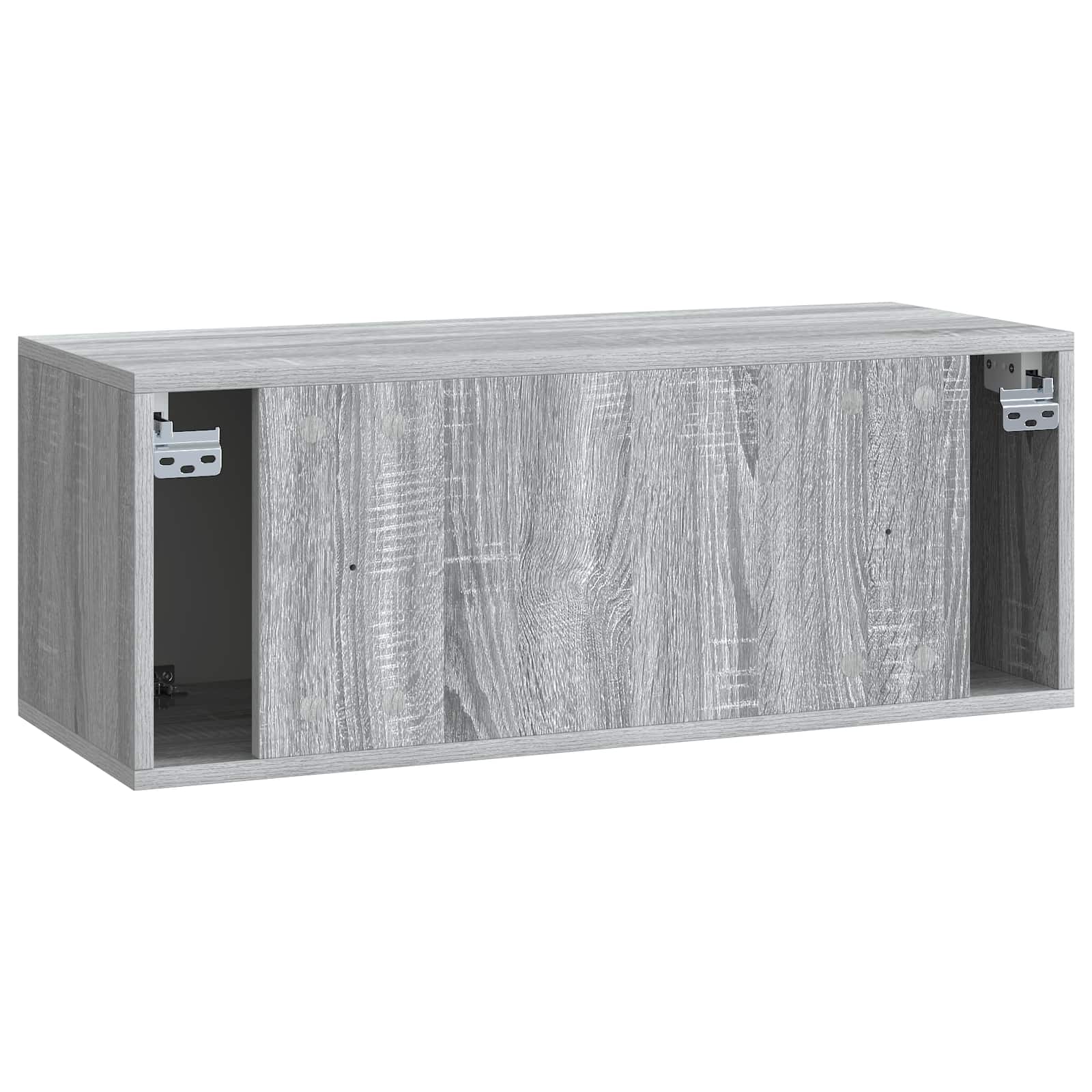 Mobile Porta TV da Muro 78,5 x 31 x 30 cm Sonoma grigio