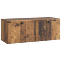 Mobile Porta TV da Muro 78,5 x 31 x 30 cm Legno antico