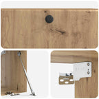Mobile Porta TV da Muro 78,5 x 31 x 30 cm Rovere Artigianale
