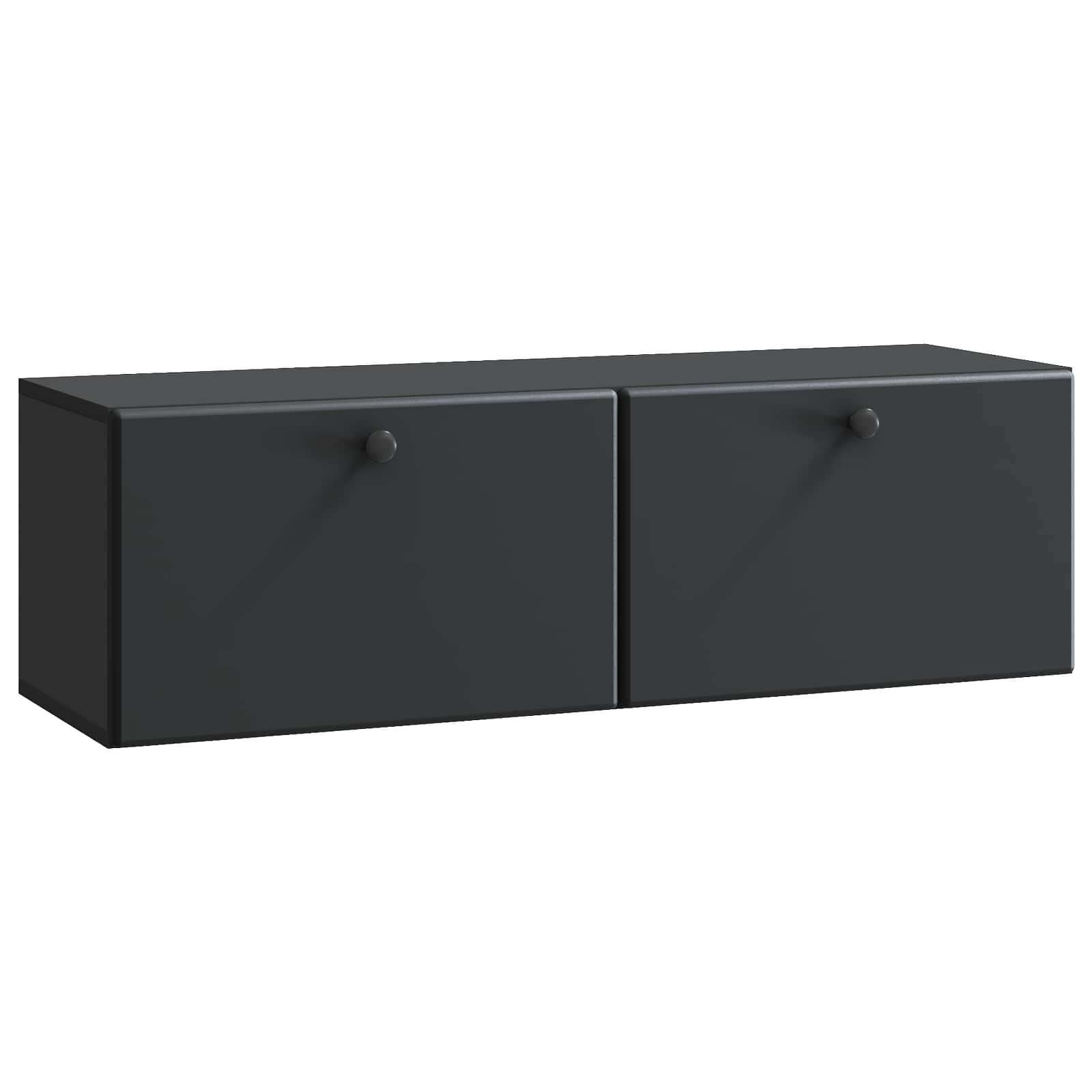 Mobile Porta TV da Muro 98 x 31 x 30 cm Nero