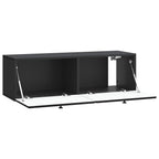 Mobile Porta TV da Muro 98 x 31 x 30 cm Nero