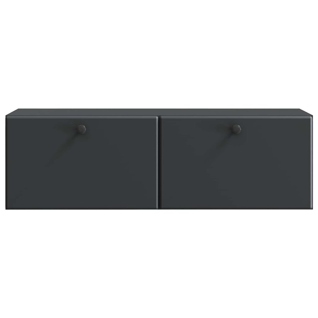 Mobile Porta TV da Muro 98 x 31 x 30 cm Nero