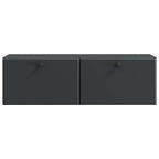 Mobile Porta TV da Muro 98 x 31 x 30 cm Nero
