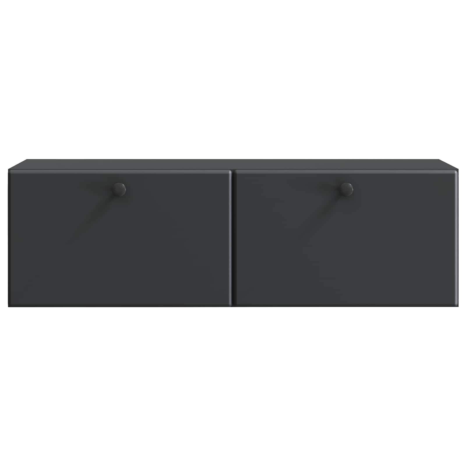 Mobile Porta TV da Muro 98 x 31 x 30 cm Nero