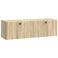 Mobile Porta TV da Muro 98 x 31 x 30 cm Rovere Sonoma