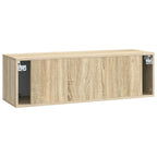 Mobile Porta TV da Muro 98 x 31 x 30 cm Rovere Sonoma