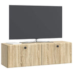 Mobile Porta TV da Muro 98 x 31 x 30 cm Rovere Sonoma