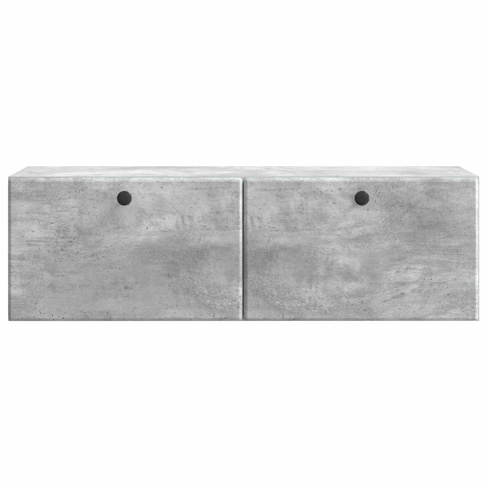 Mobile Porta TV da Muro 98 x 31 x 30 cm Grigio Cemento