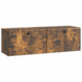 Mobile Porta TV da Muro 98 x 31 x 30 cm Rovere Fumo