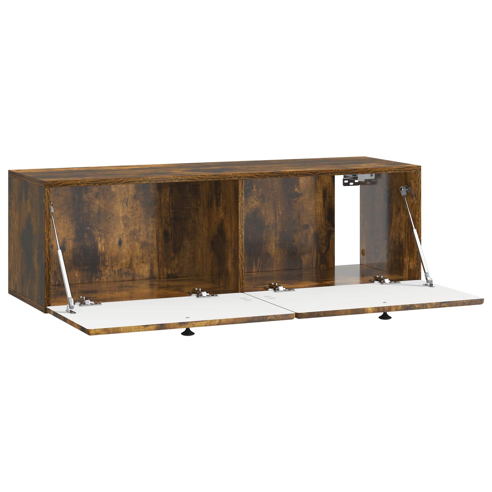Mobile Porta TV da Muro 98 x 31 x 30 cm Rovere Fumo